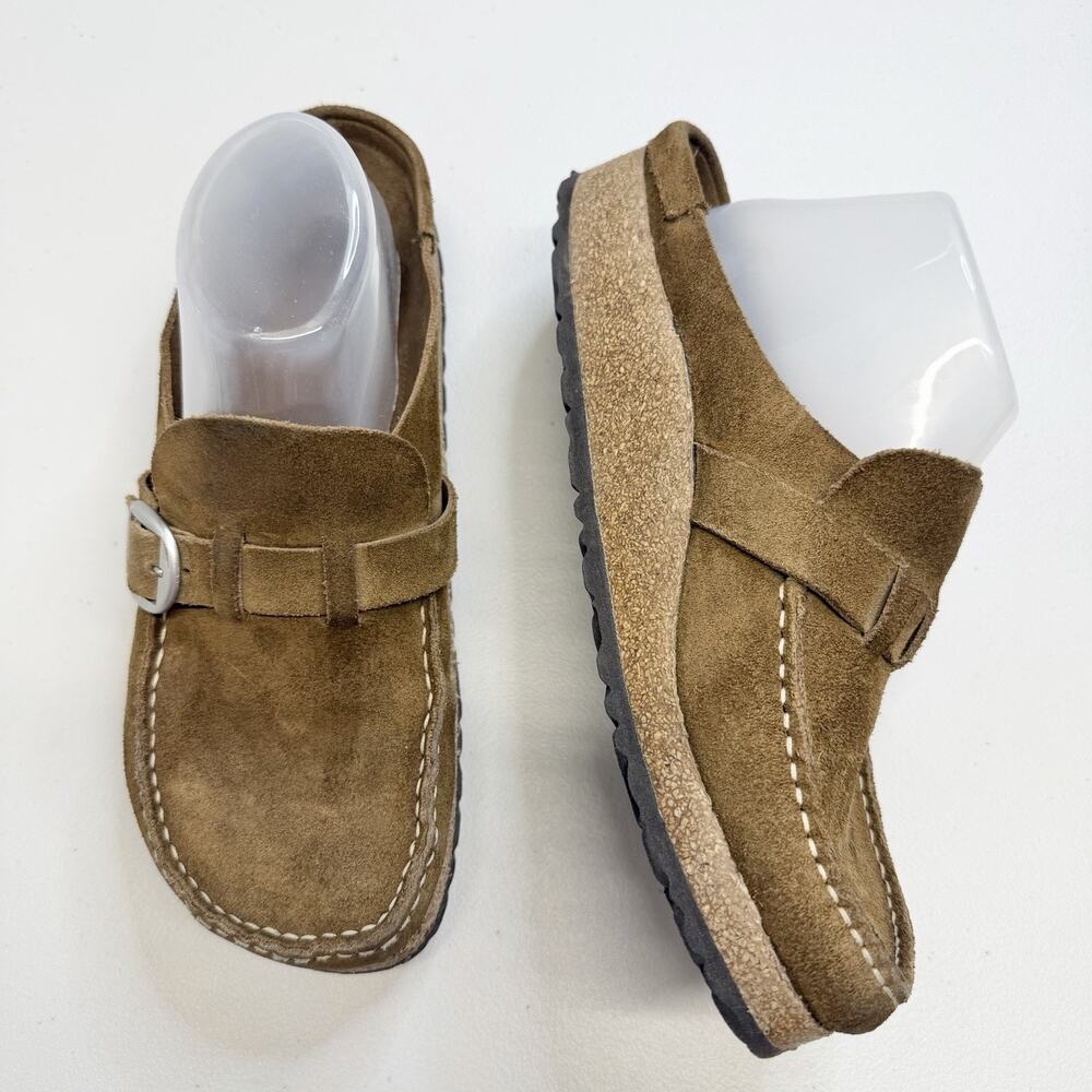 BIRKENSTOCK BUCKLEY Clogs Unisex Shoes SZ 40 Or 9 Women’s Germany Brown